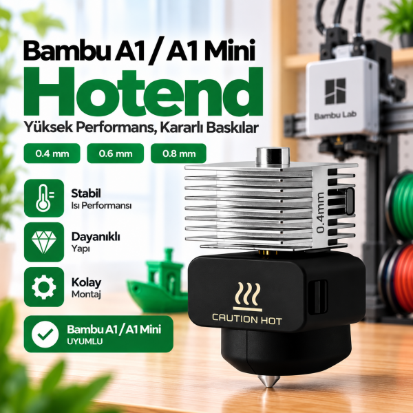 Bambu Lab A1 / A1 Mini Hotend 0.4
