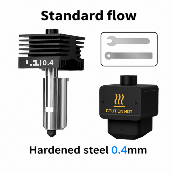 Bambu Lab P2S/X2D Hotend 0.4mm