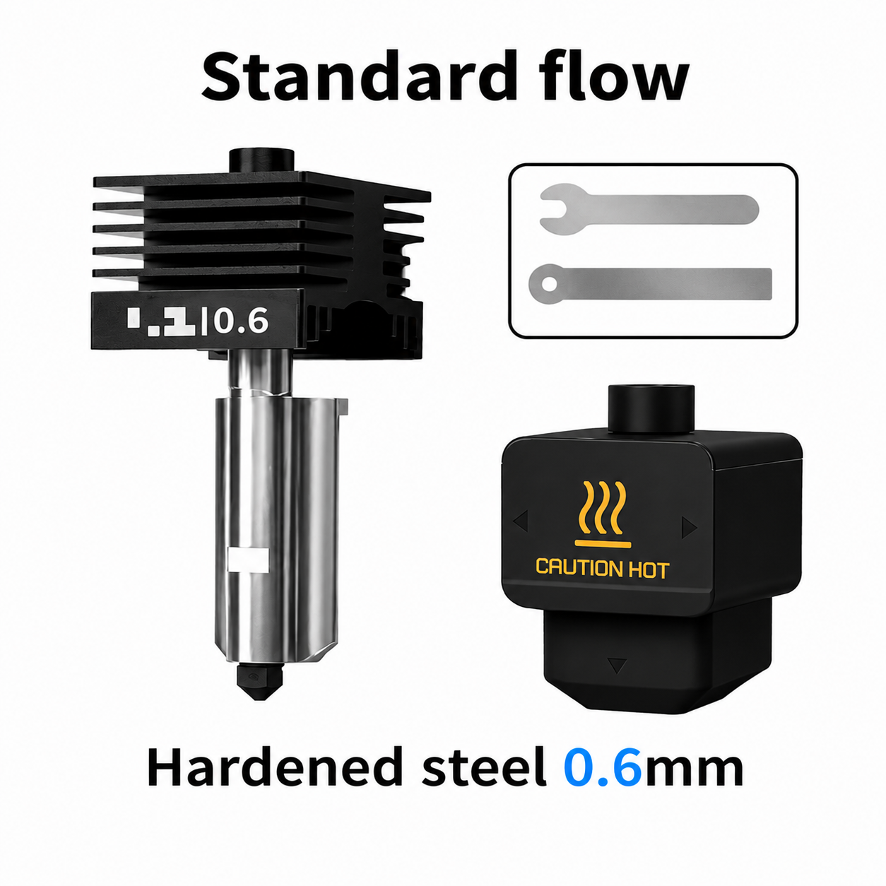 Bambu Lab P2S/X2D Hotend 0.6mm