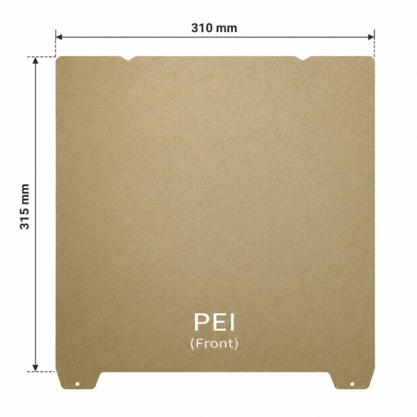Creality K1 Max PEI Manyetik Tabla 310x315mm