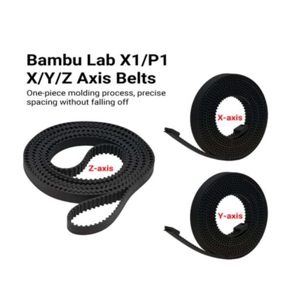 Bambu Lab X1/P1 GT2 Kayış Seti X/Y/Z