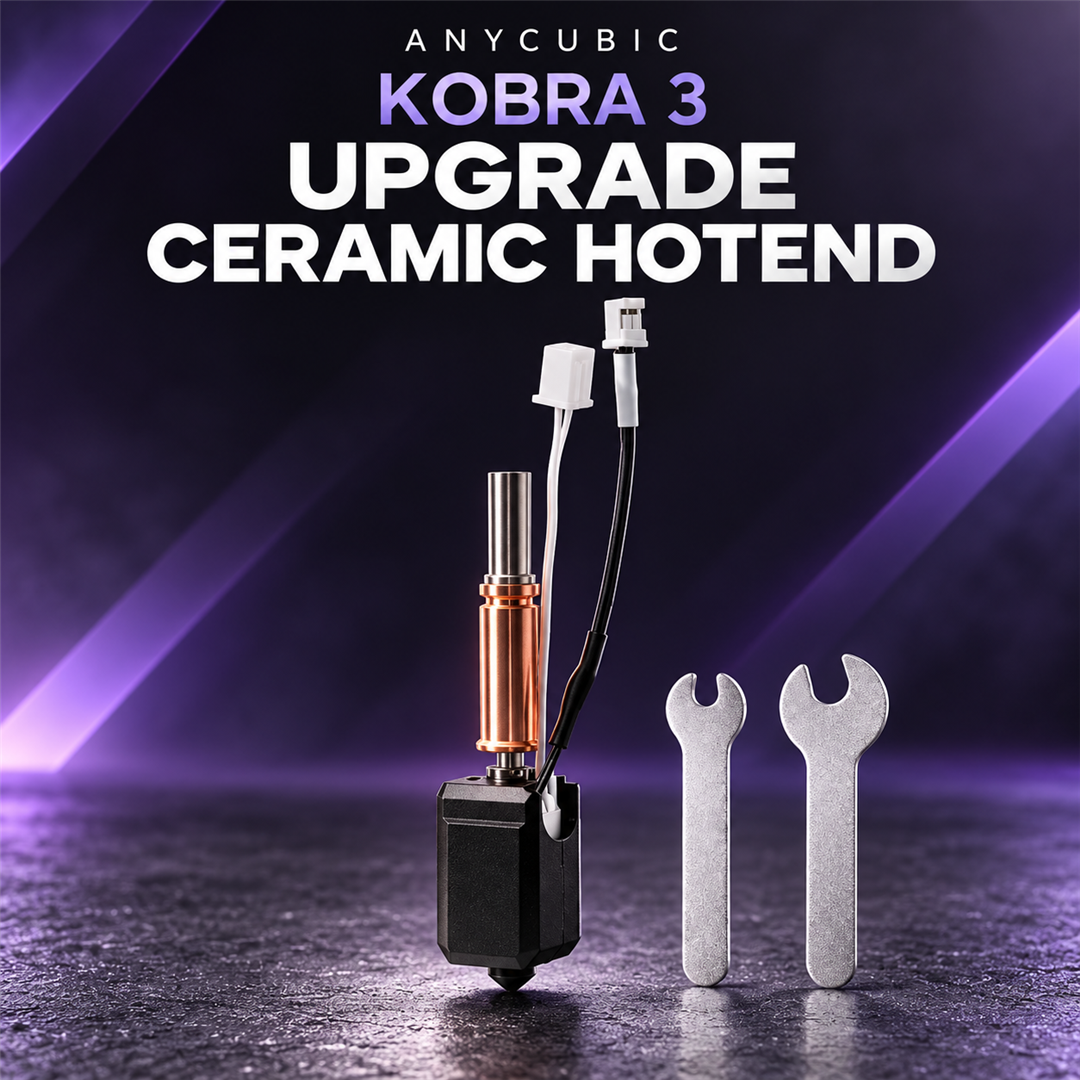 Anycubic Kobra 3 Yükseltilmiş Seramik Hotend 0.4mm