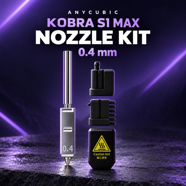 Anycubic Kobra S1 Max Nozul Kit 0.4mm