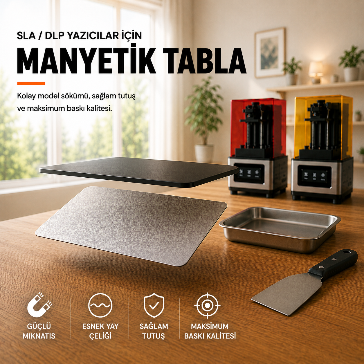 Anycubic M3 Max / M7 Max Manyetik Platform
