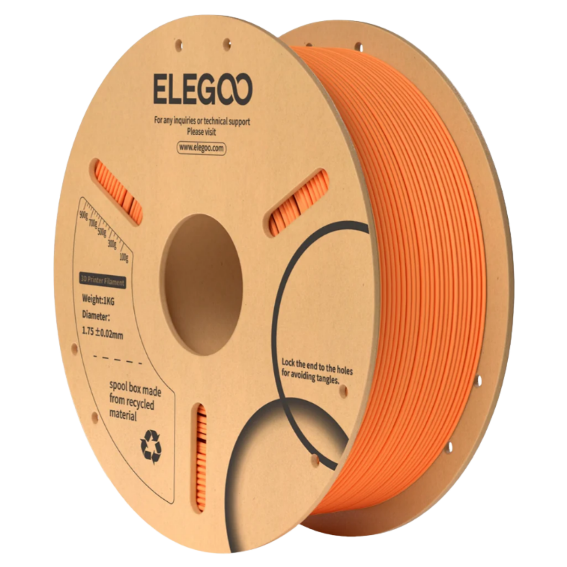 Elegoo PLA+ 1 Kg - Turuncu