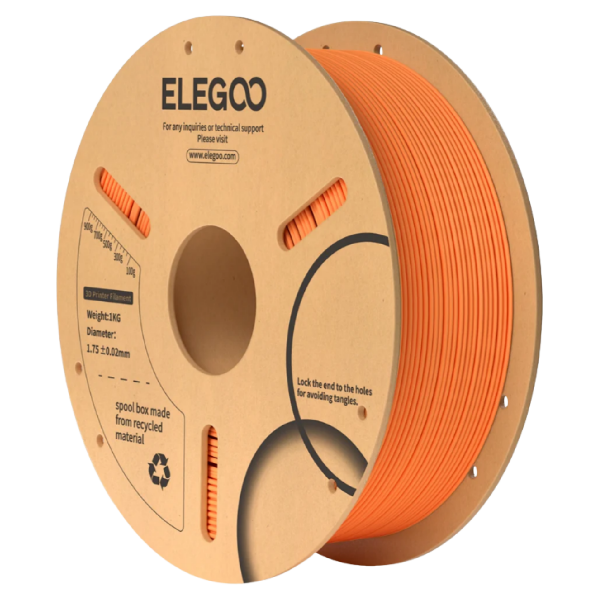 Elegoo PLA+ 1 Kg - Turuncu