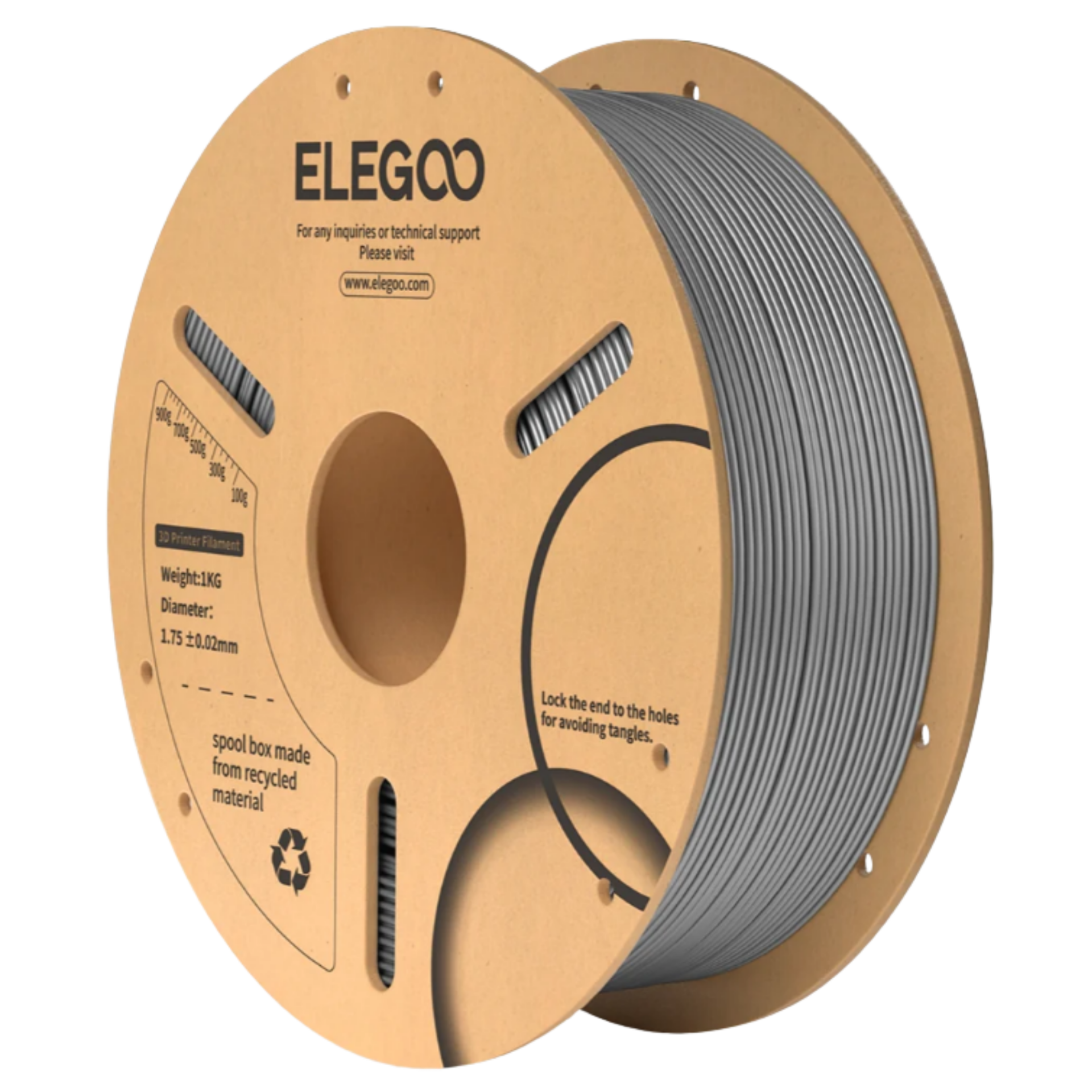 Elegoo PLA+ 1 Kg - Uzay Gri