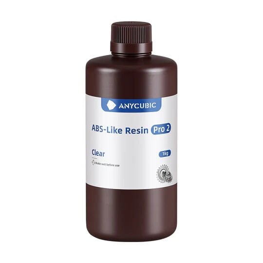 Anycubic ABS Like Resin Pro 2 1 Kg - Şeffaf (20 ADET)