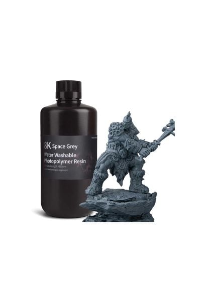 ELEGOO 8K Suda Yıkanabilir Reçine Uzay Grisi