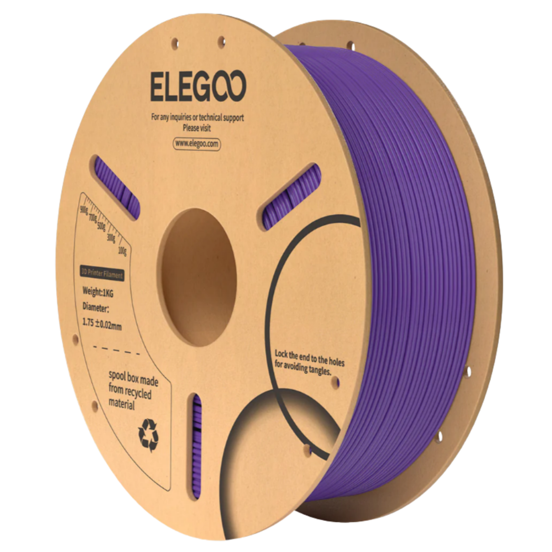 Elegoo PLA+ 1 Kg - Mor