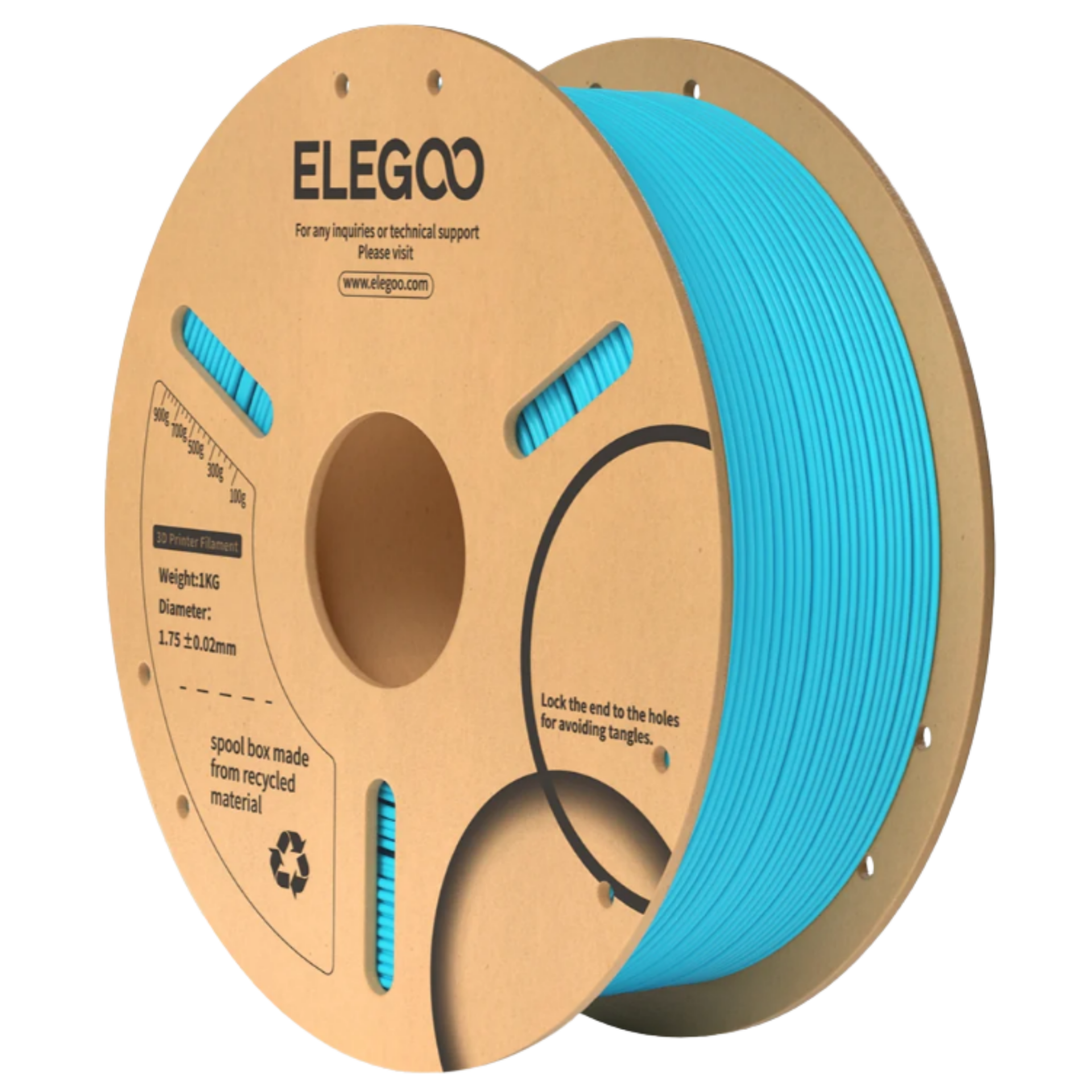 Elegoo PLA+ 1 Kg - Gökyüzü Mavisi