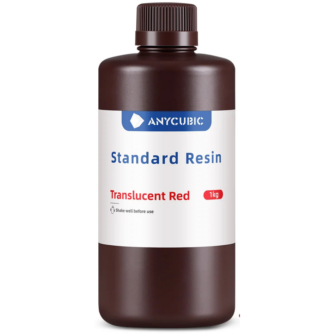 Anycubic Uv Reçine 1Kg - Translucent Red