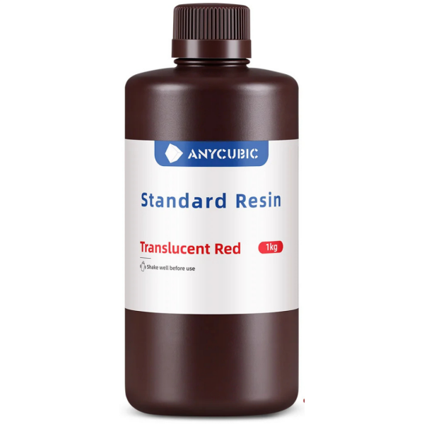 Anycubic Uv Reçine 1Kg - Translucent Red
