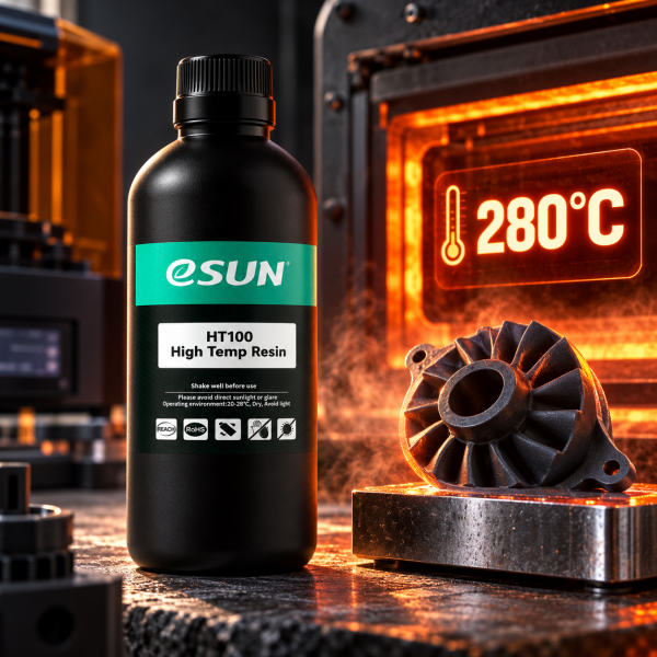 Esun HT100 High Temp UV Resin 1 Kg - Gri