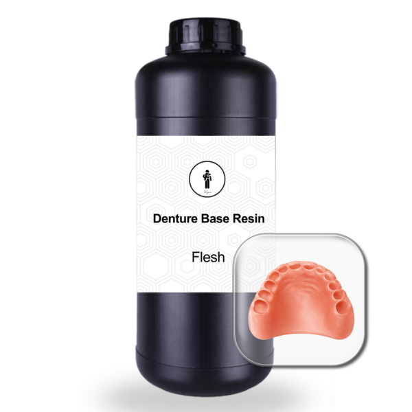 Dental Denture Base Reçine 1 Kg / Flesh