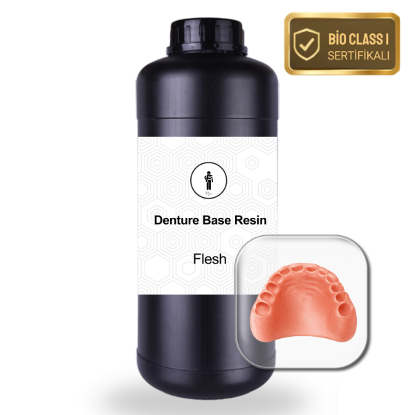 Dental Denture Base Reçine 1 Kg / Flesh (Et)