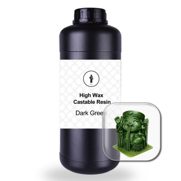 Kuyum High Wax Castable Reçine 1 Kg /Koyu Yeşil