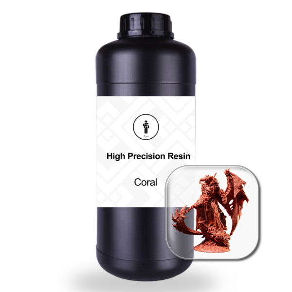 Birfigurum Yüksek Hassasiyet Reçinesi 1 Kg / Mercan
