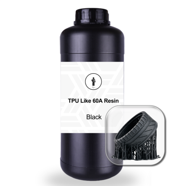 TPU Like Reçine 60A - 1 Kg / Siyah