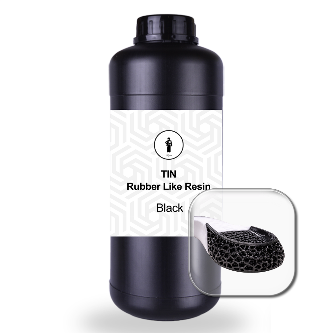 TIN Rubber Like Reçine  1 Kg / Siyah