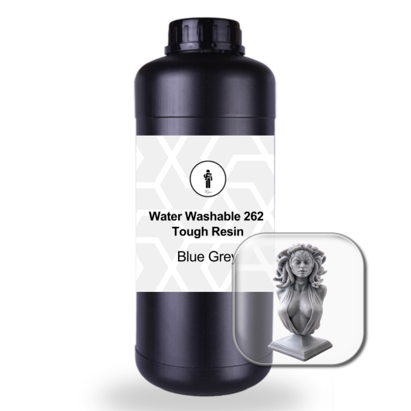 Tough Water Washable 262 Reçine  1 Kg / Mavi&Gri
